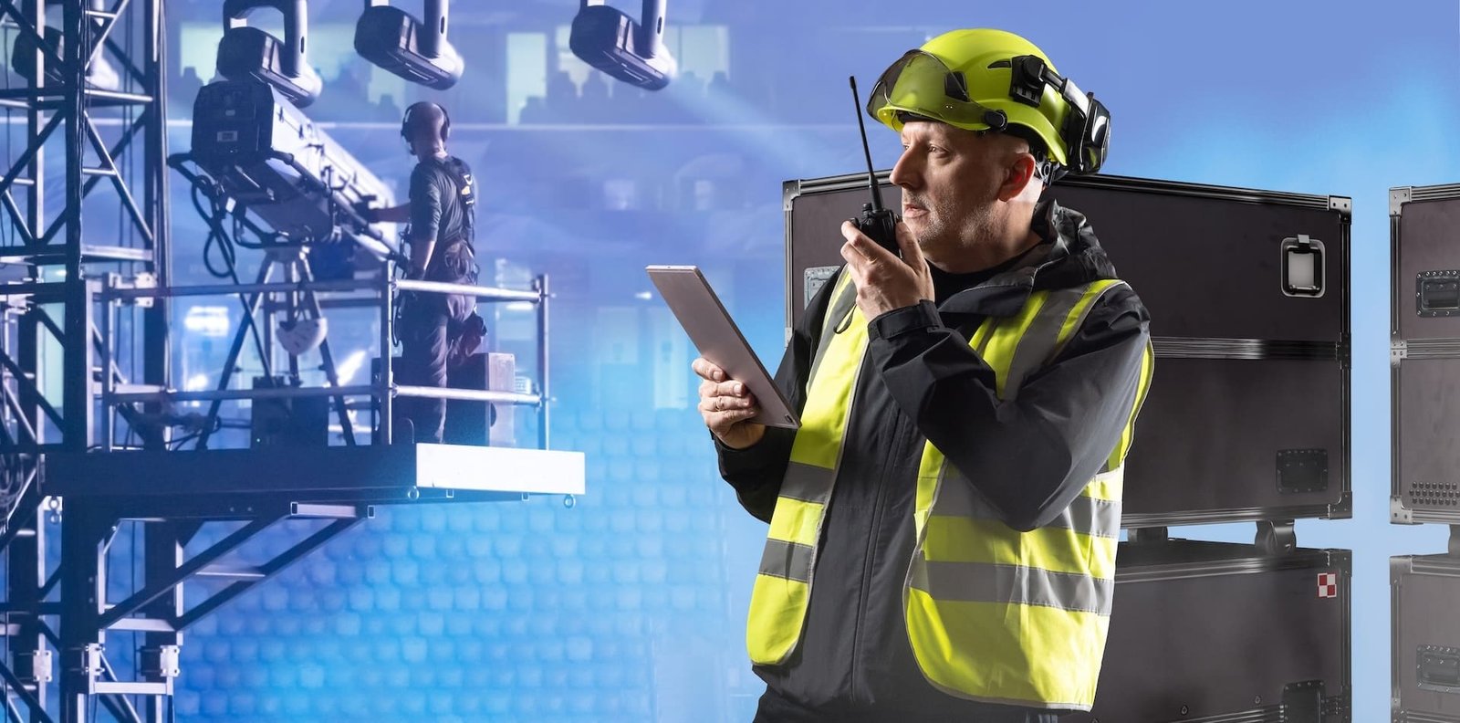 Rádios para eventos soluções para produção, acessos e equipas técnicas